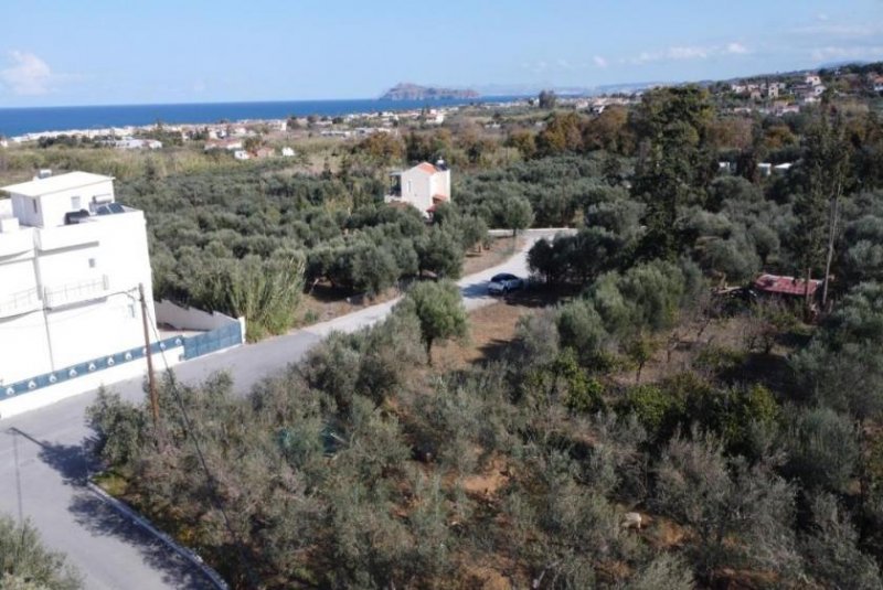 Maleme Kreta, Maleme: Grundstück zu verkaufen - nur 5 Minuten zum Sandstrand Grundstück kaufen